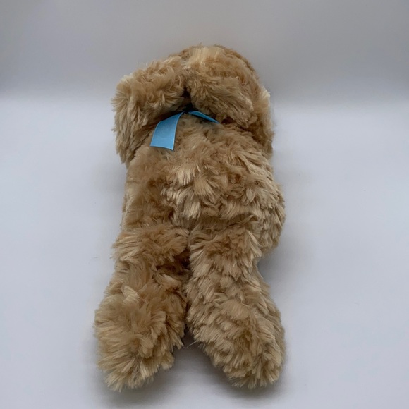 The Petting Zoo Fluffy Tan Plush Stuffed Bear 13” - Picture 7 of 12